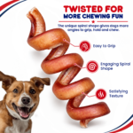 Spring Dog Chews Beef Pizzle (6-8 inch, 1pc) | Odor Free & High-Protein Long-Lasting Single Ingredient Beef Pizzle - Image 8
