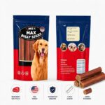 6 Inch Jumbo Odor Free Long-Lasting Dog Chews Single Ingredient Beef Pizzle - Image 2