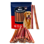 12 Inch Regular Odor Free Long-Lasting Dog Chews Single Ingredient Beef Pizzle - Image 7