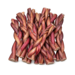 6" Braided All-Natural Beef Chew Sticks for Dogs