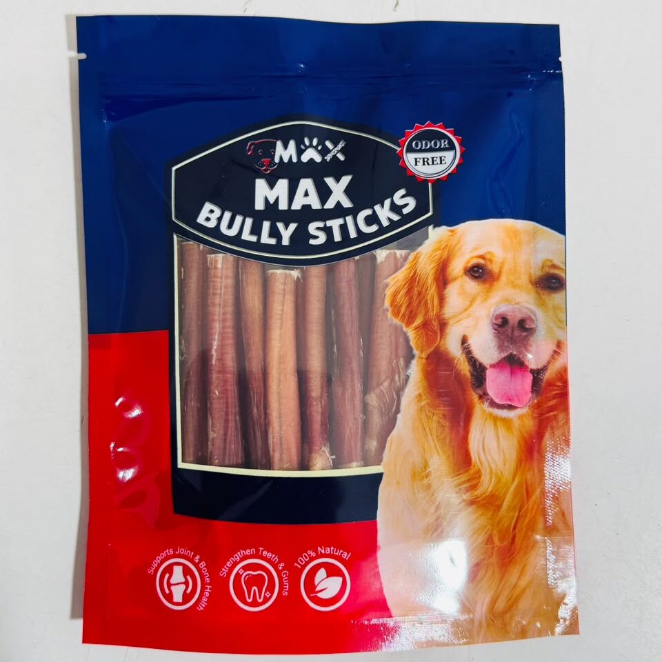 WhatsApp Image 2026-08-10 at 9.12.41 AM 4" Standard Odor-Free Natural Beef Chew Sticks for Dogs - Image 1