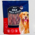 6" Braided Odor-Free All-Natural Beef Chew Sticks for Dogs
