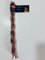 12" Braided All-Natural Beef Chew Treat for Dogs - Image 2