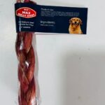 6" Braided All-Natural Beef Chew Treat for Dogs